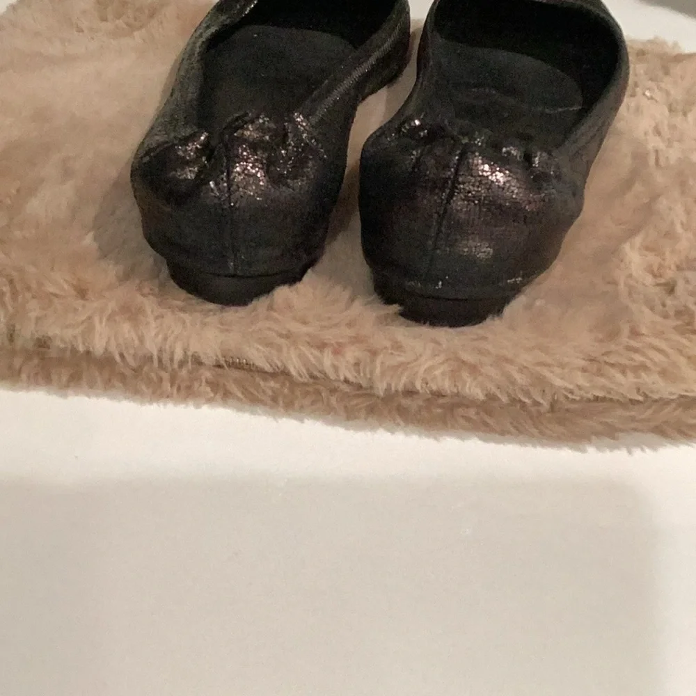Tory Burch Metallic Ballet Flats - Picture 4 of 4